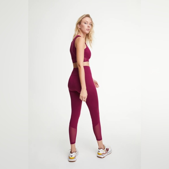 NWT LE ORE Andria Legging Ruby Size Small - Picture 4 of 8